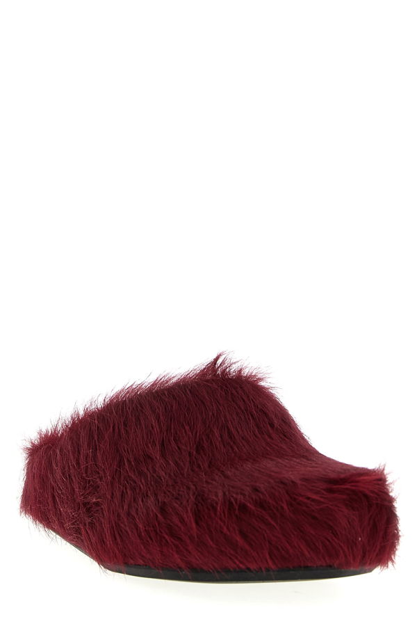 Marni Fussbett Sabots Shoes - Bordeaux