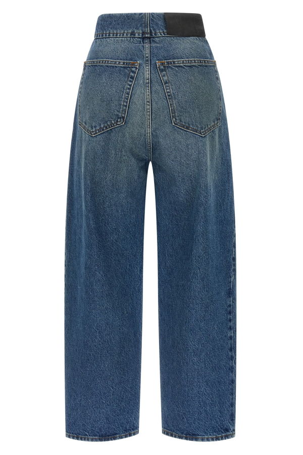 MM6 Maison Margiela Straight Leg Jeans - Light Blue