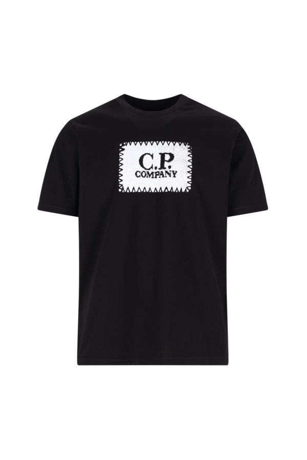 C.P. Company Logo T-Shirt - Black