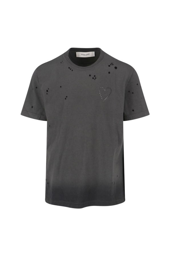 Golden Goose Journey Tee - Gray