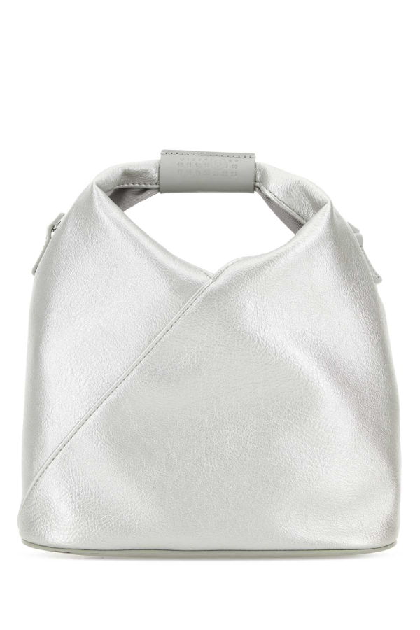 MM6 Maison Margiela Japanese Synthetic Leather Tote - Silver