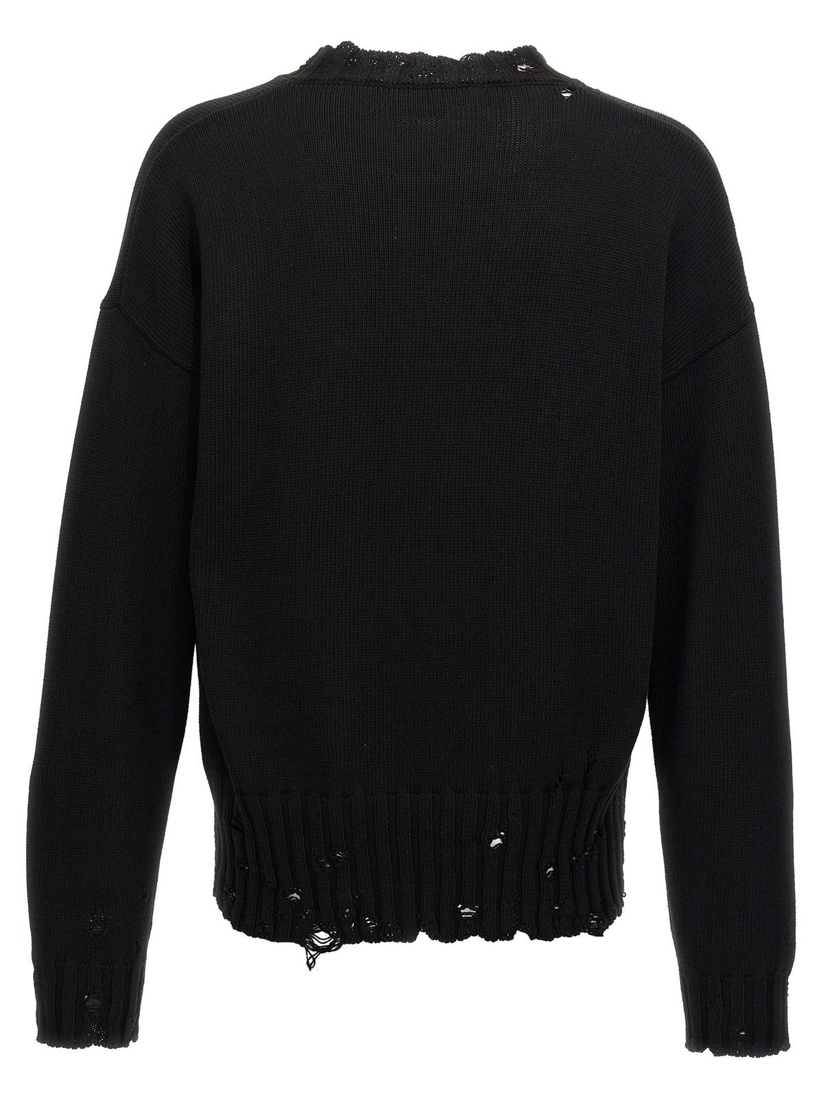 Marni Destroyed Effect Sweater - Black - Image 2 of 4