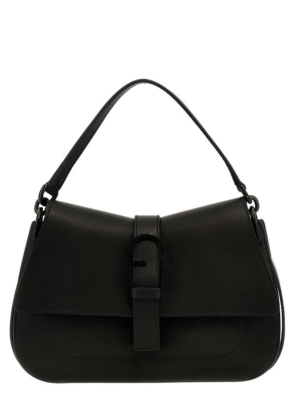 Furla Flow M Shoulder Bag - Black