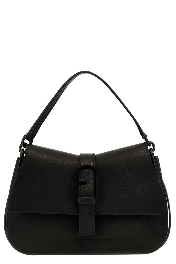 Furla Flow M Shoulder Bag - Black