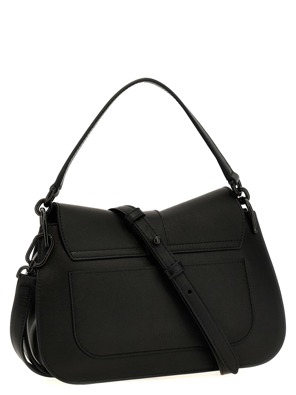 Furla Flow M Shoulder Bag - Black - Image 2 of 4
