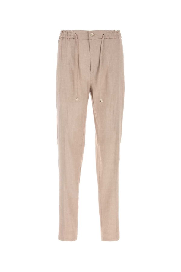 Etro Sand Linen Blend Pant - Sand