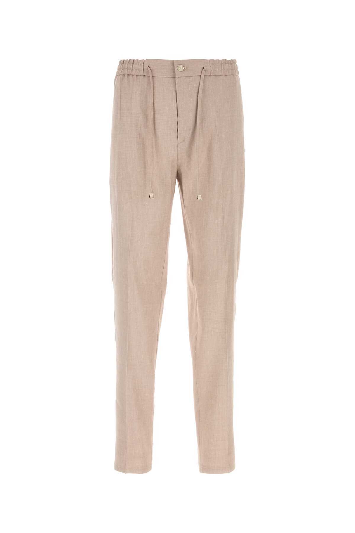Etro Sand Linen Blend Pant - Sand - Image 1 of 2