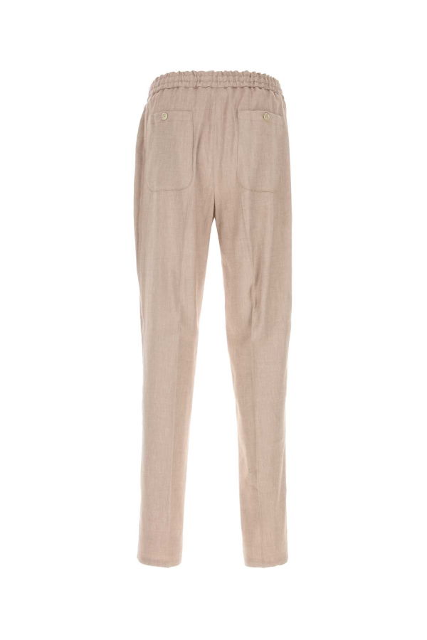 Etro Sand Linen Blend Pant - Sand