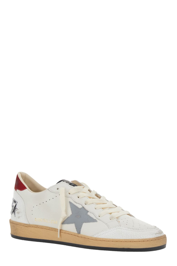 Golden Goose Ball Star Low Top Sneakers - White