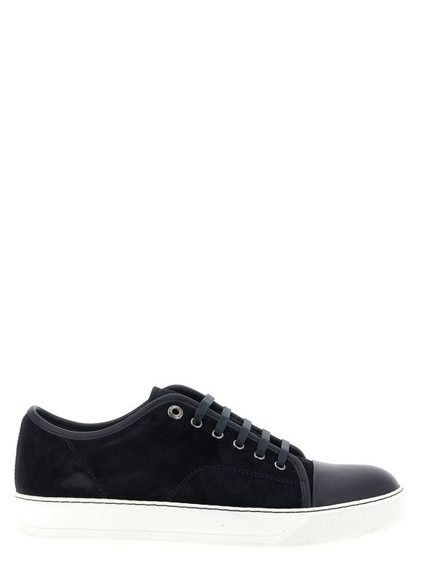 Lanvin Suede Sneakers - Blue