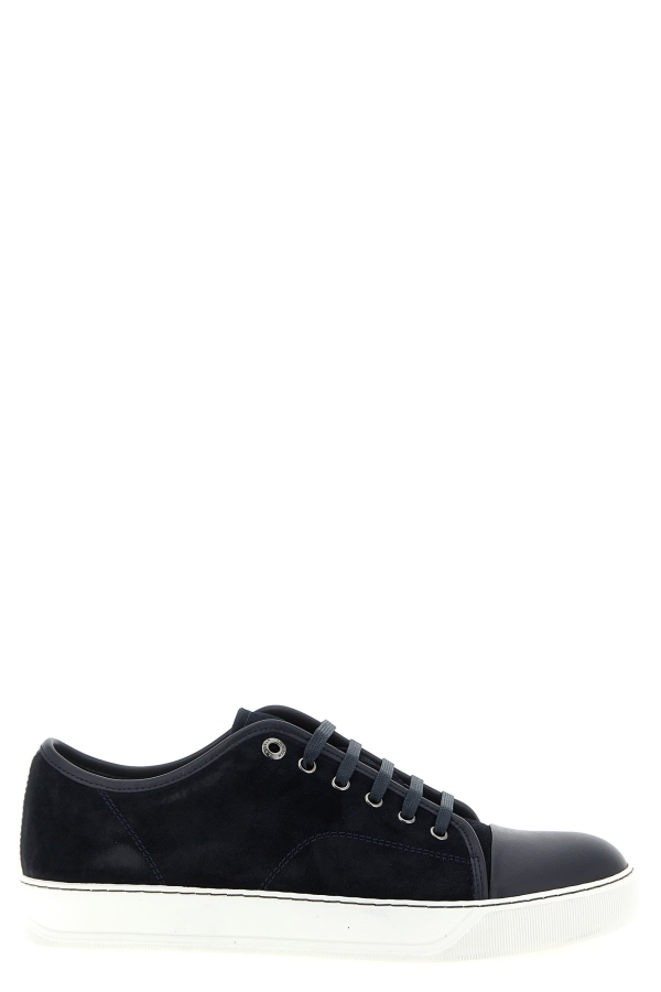 Lanvin Suede Sneakers - Blue