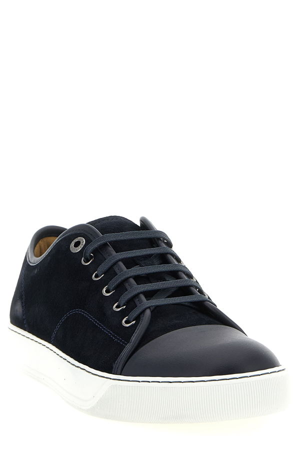 Lanvin Suede Sneakers - Blue