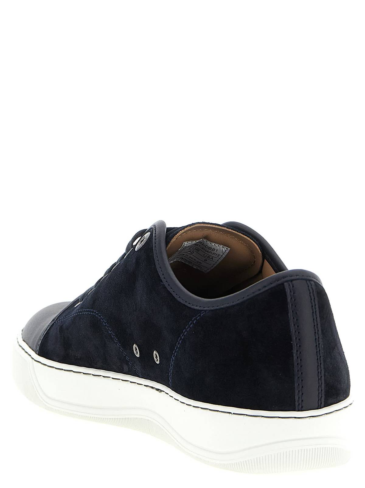 Lanvin Suede Sneakers - Blue - Image 3 of 4