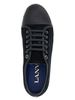 Lanvin Suede Sneakers - Blue - Thumbnail 4