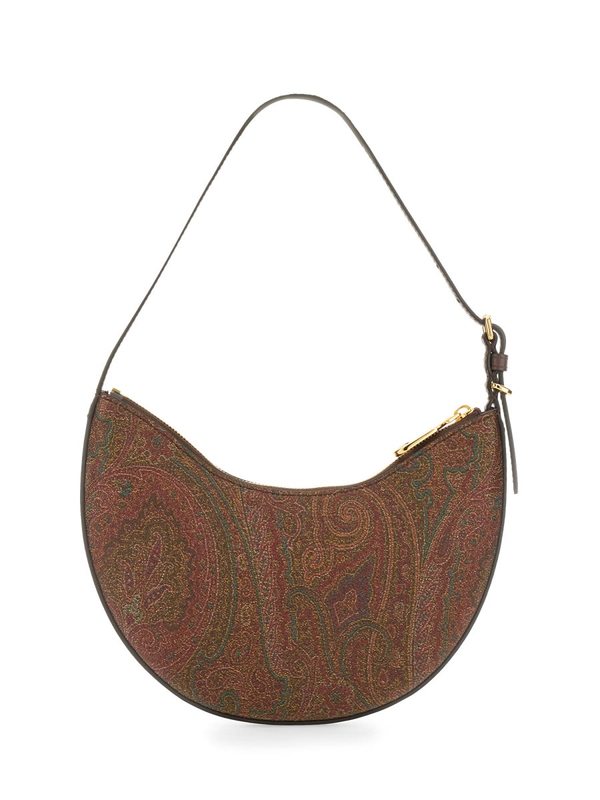 Etro Essential Small Hobo Bag Shoulder Bag - Brown