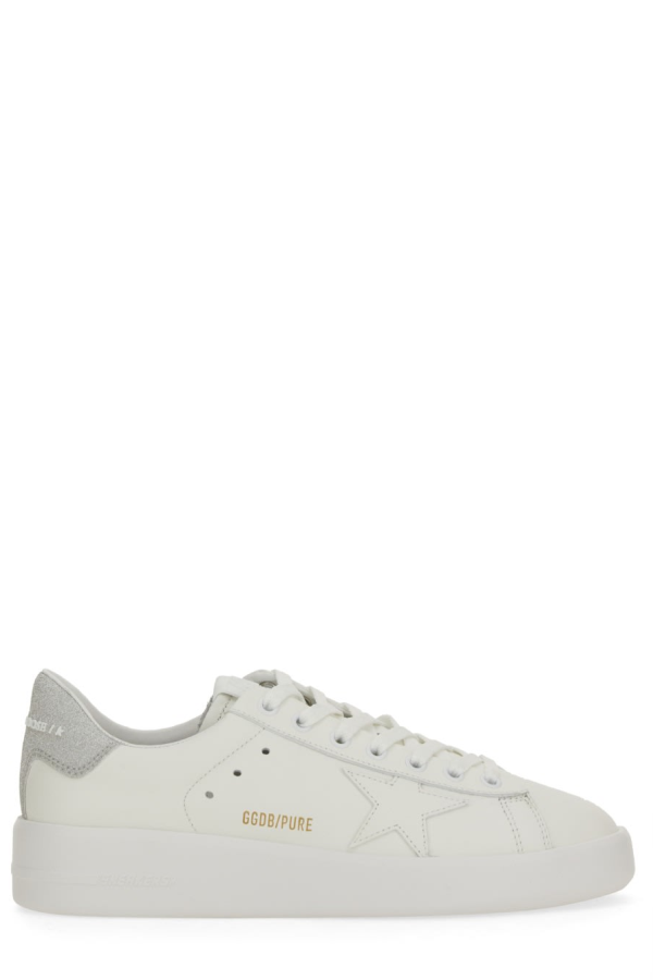 Golden Goose Purestar Sneaker With Logo Sneakers - White