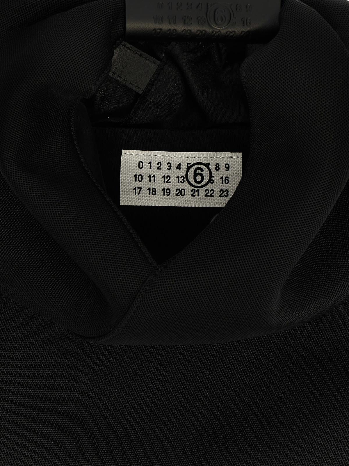 MM6 Maison Margiela Japanese Bag Classic Small Shoulder Bag - Black - Image 4 of 4