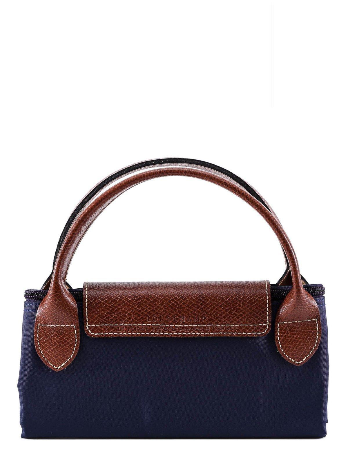 Longchamp Le Pliage Large Travel Bag - Blue - Image 2 of 2