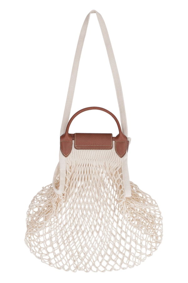 Longchamp Le Pliage Filet Mesh-knit Bag - Neutrals