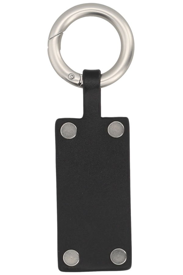 MM6 Maison Margiela Logo Keychain - Black