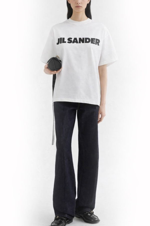 Jil Sander T-Shirt With Logo - White