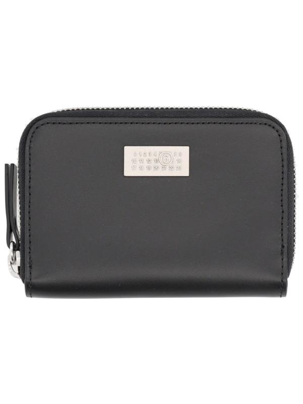 MM6 Maison Margiela Numeric Portfolio Wallet - Black