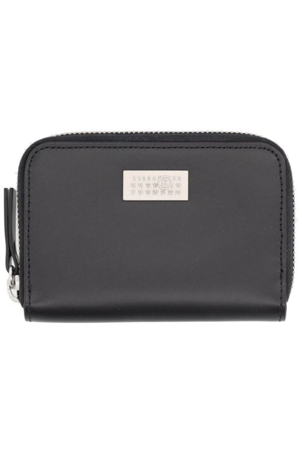 MM6 Maison Margiela Numeric Portfolio Wallet - Black