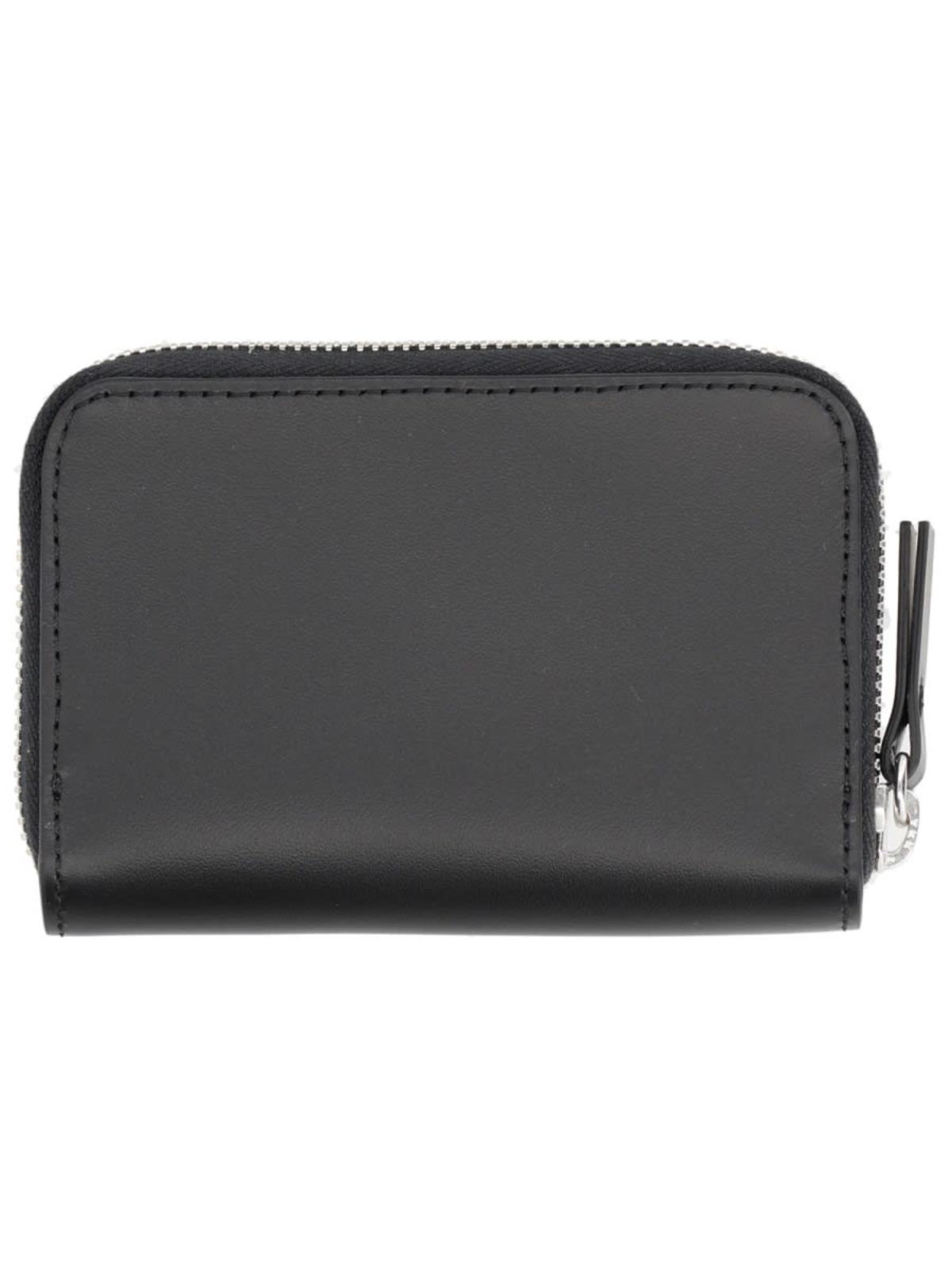 MM6 Maison Margiela Numeric Portfolio Wallet - Black - Image 2 of 3