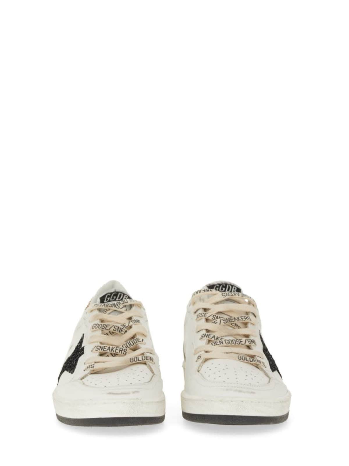 Golden Goose Ballstar Sneakers - White - Image 4 of 5
