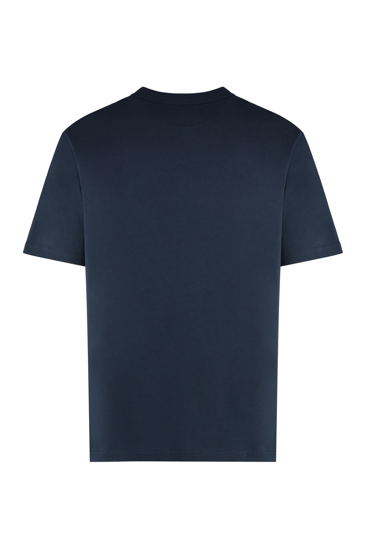 A.P.C. Cotton Crew-Neck Tee - Blue - Image 2 of 2