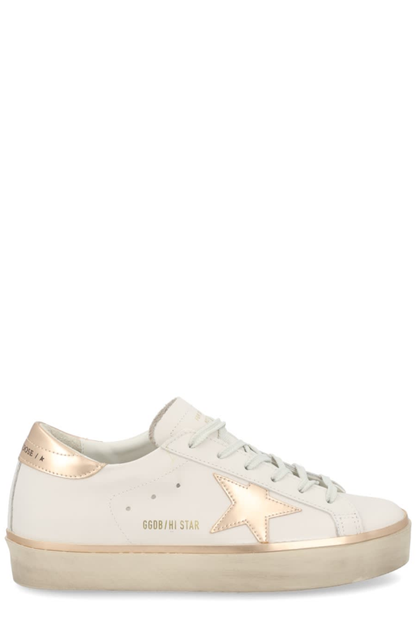 Golden Goose Hi Star Sneaker - White