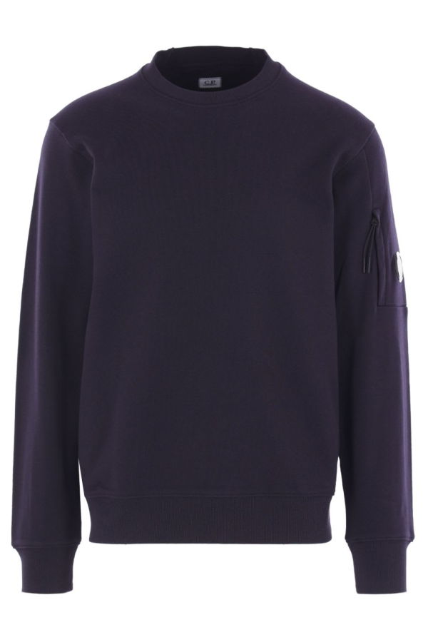 C.P. Company Cotton Crewneck Sweatshirt - Blue