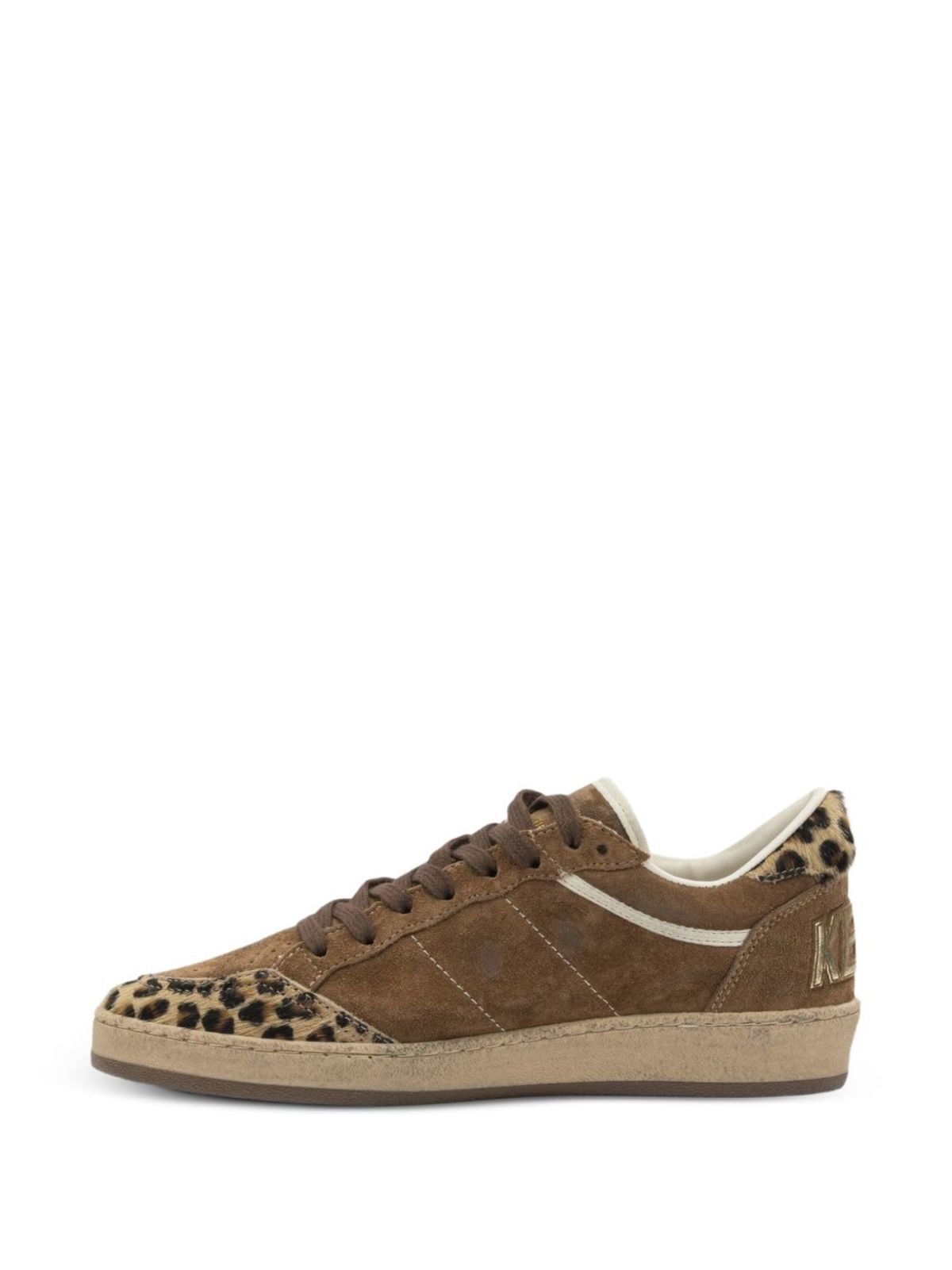 Golden Goose Ball Star Leather Sneakers - Brown - Image 5 of 5