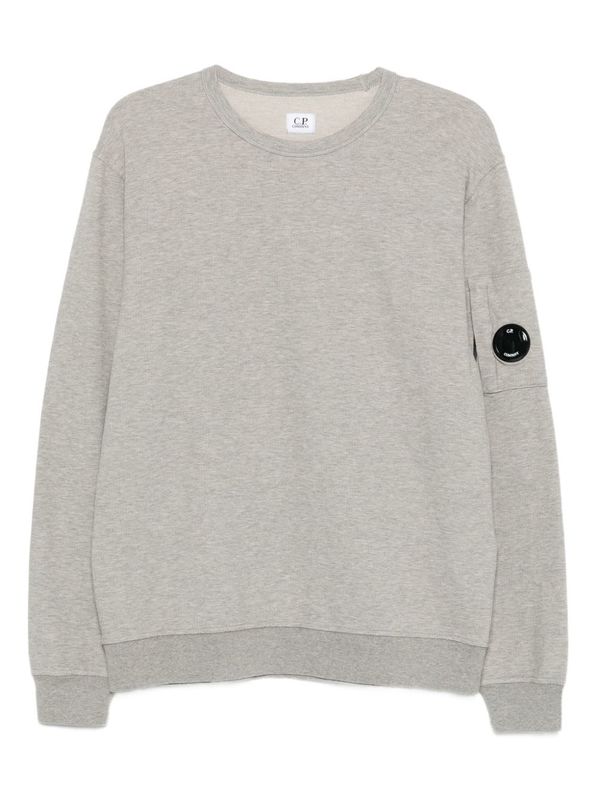 C.P. Company Cotton Crewneck Sweatshirt - Gray