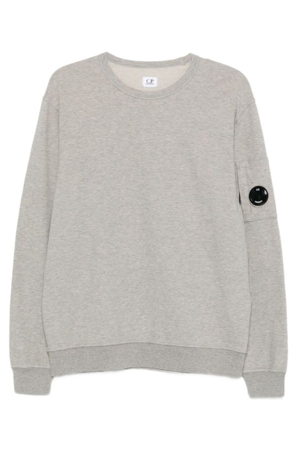 C.P. Company Cotton Crewneck Sweatshirt - Gray
