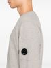 C.P. Company Cotton Crewneck Sweatshirt - Gray - Thumbnail 4