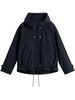 Woolrich Short Parka Coat - Blue - Thumbnail 1