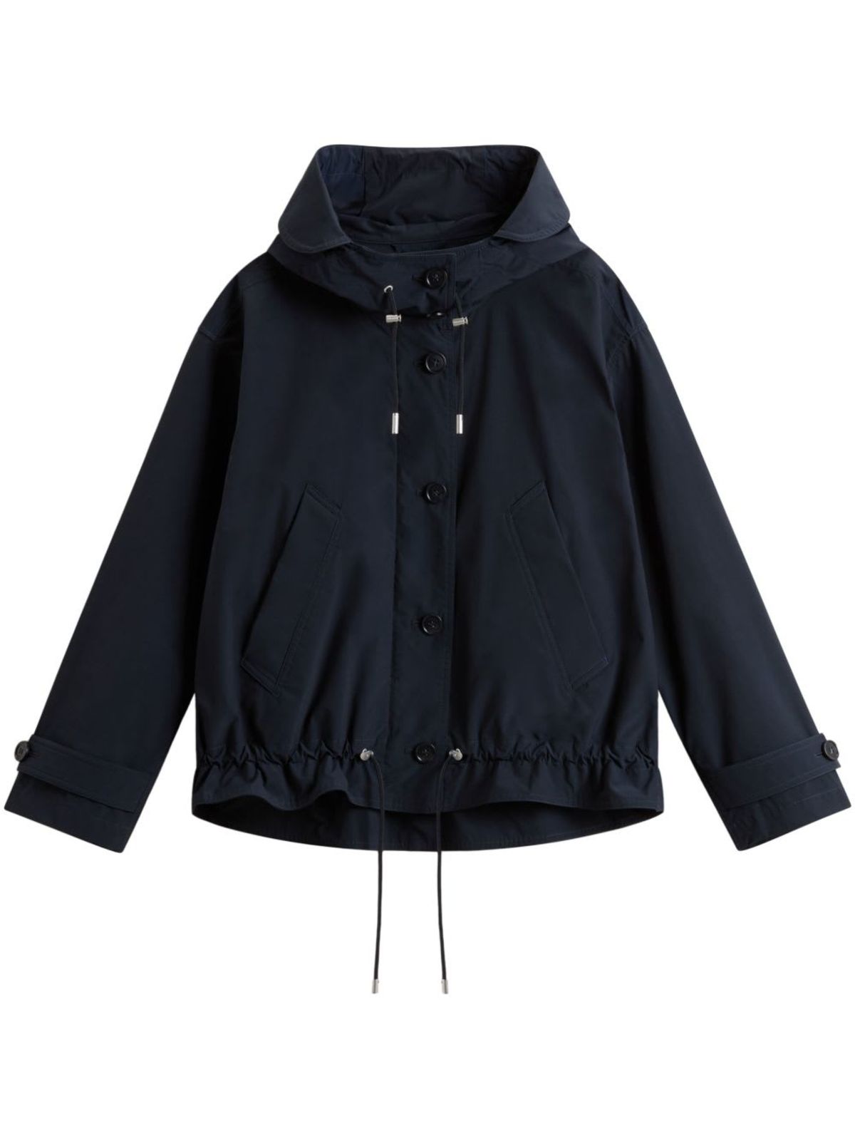 Woolrich Short Parka Coat - Blue - Image 1 of 5