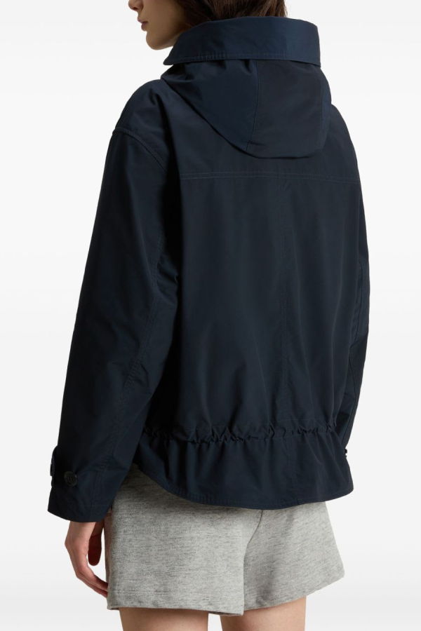 Woolrich Short Parka Coat - Blue