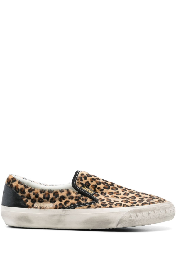 Golden Goose Vce Slip On Sneakers - Brown