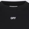 Off-White Cotton T-Shirt - Black - Thumbnail 3
