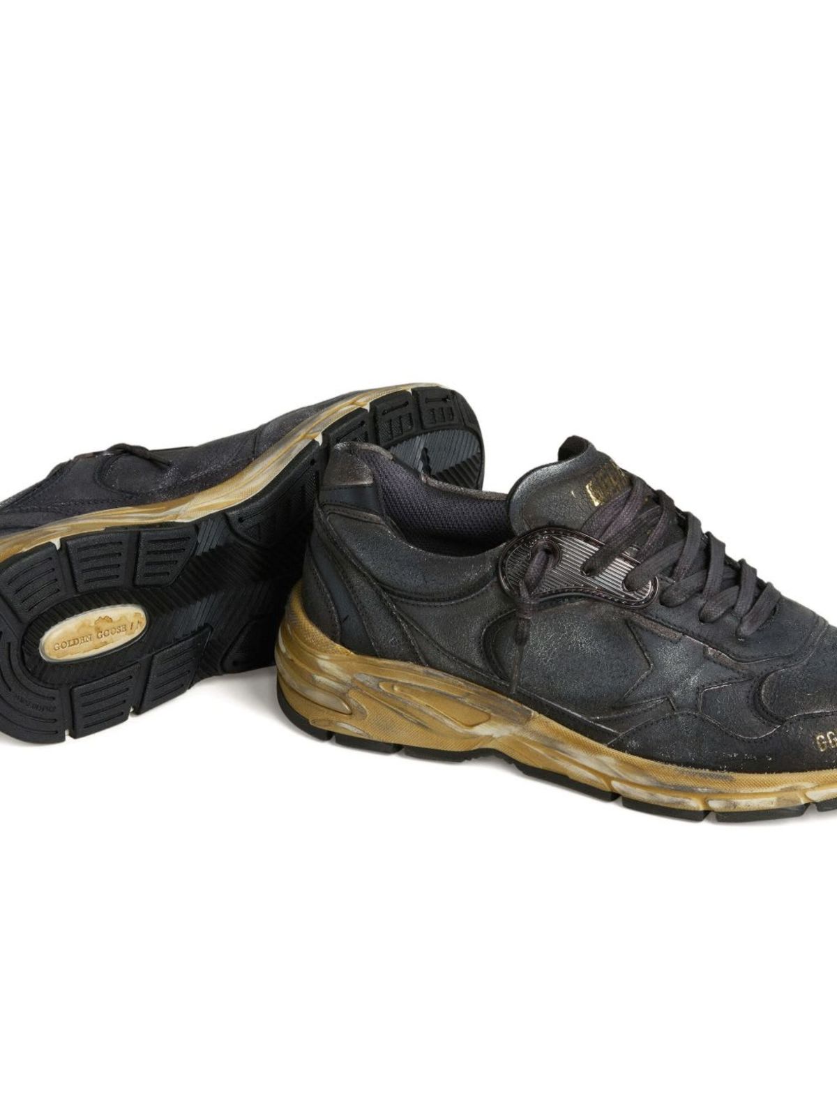 Golden Goose Running Dad Sneakers - Black - Image 3 of 4