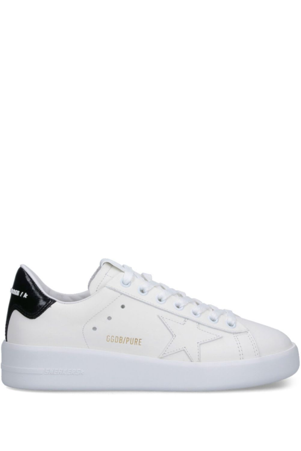 Golden Goose Purestar Leather Sneakers - White
