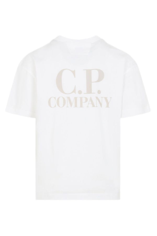 C.P. Company Logo Cotton T-Shirt - White