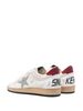 Golden Goose Ball Star Leather Sneakers - Red - Thumbnail 4