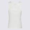 MM6 Maison Margiela Cotton Top Tank Top - OFF-WHITE - Thumbnail 2