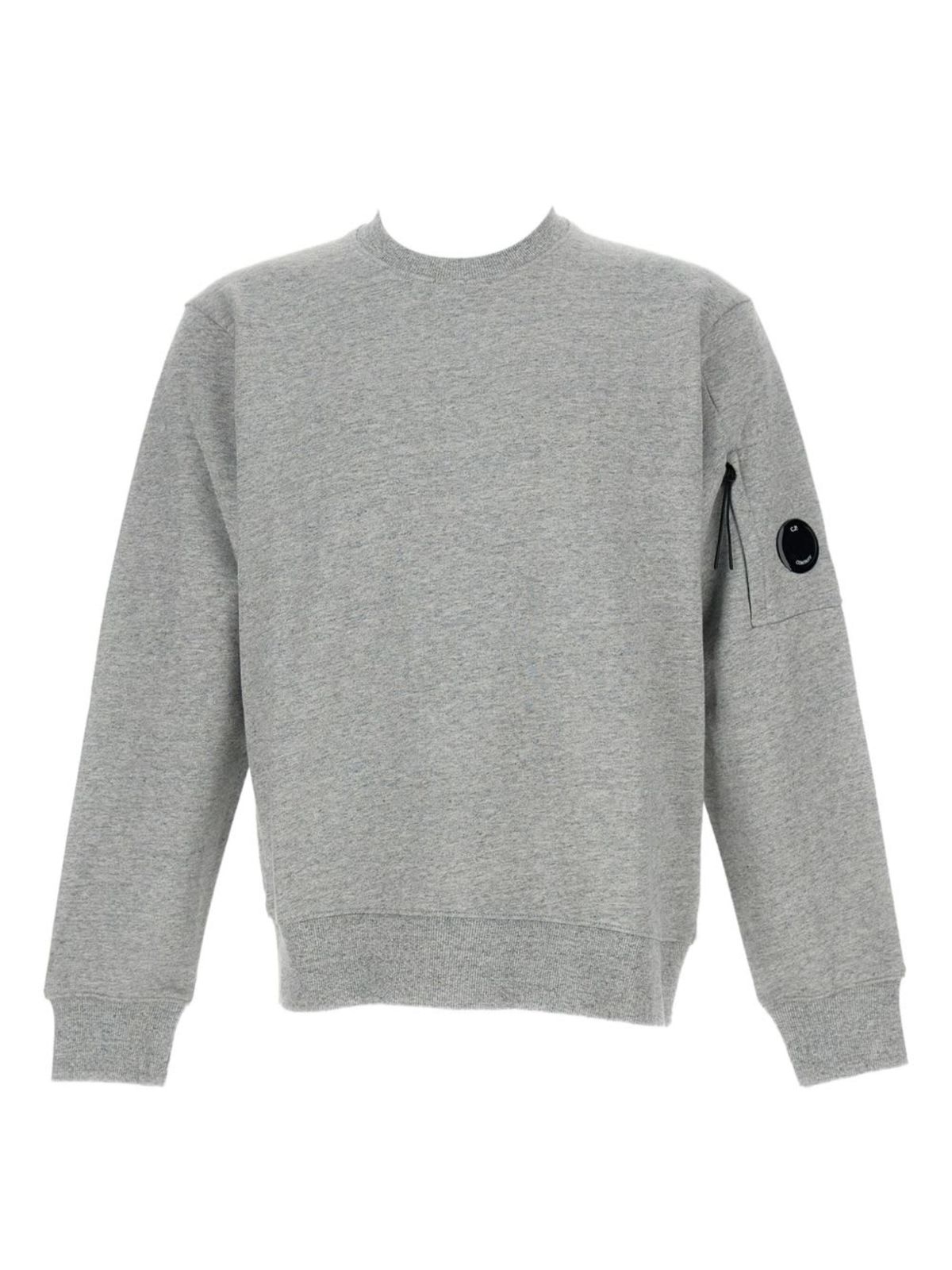 C.P. Company Cotton Crewneck Sweatshirt - Gray - Image 1 of 3