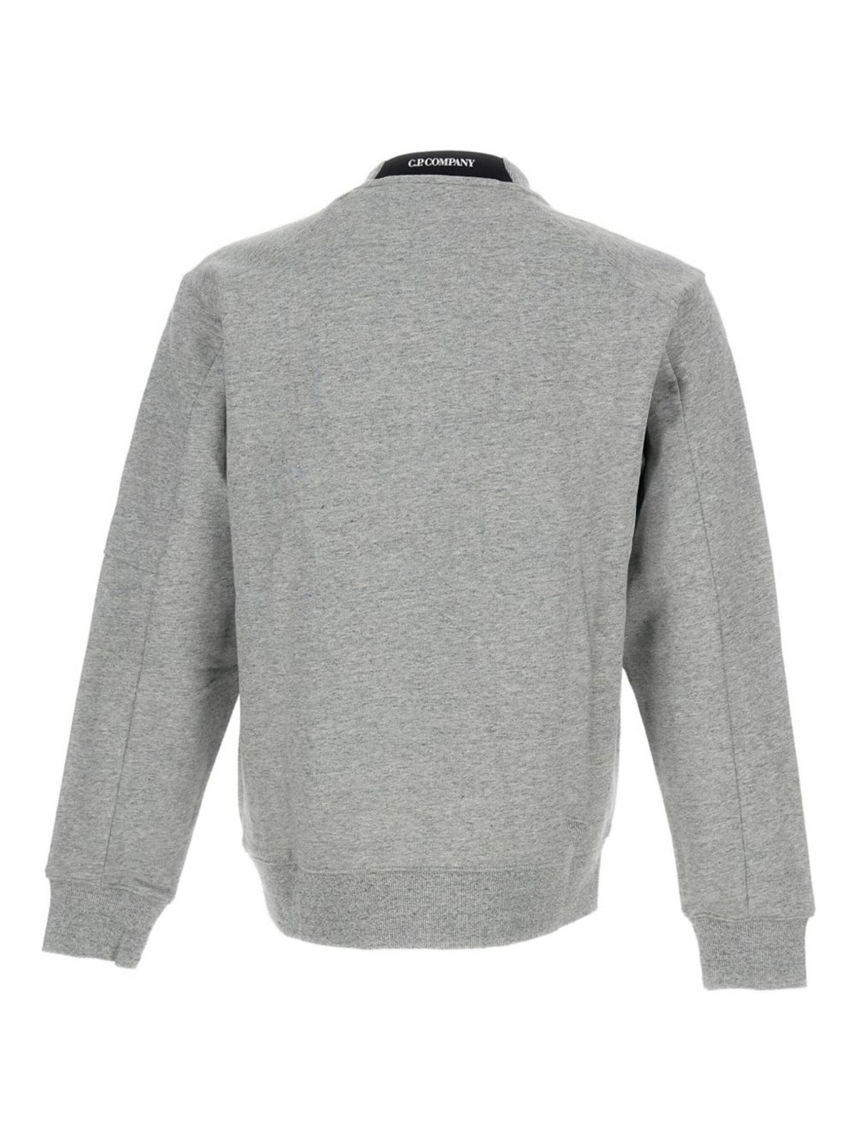 C.P. Company Cotton Crewneck Sweatshirt - Gray - Image 2 of 3