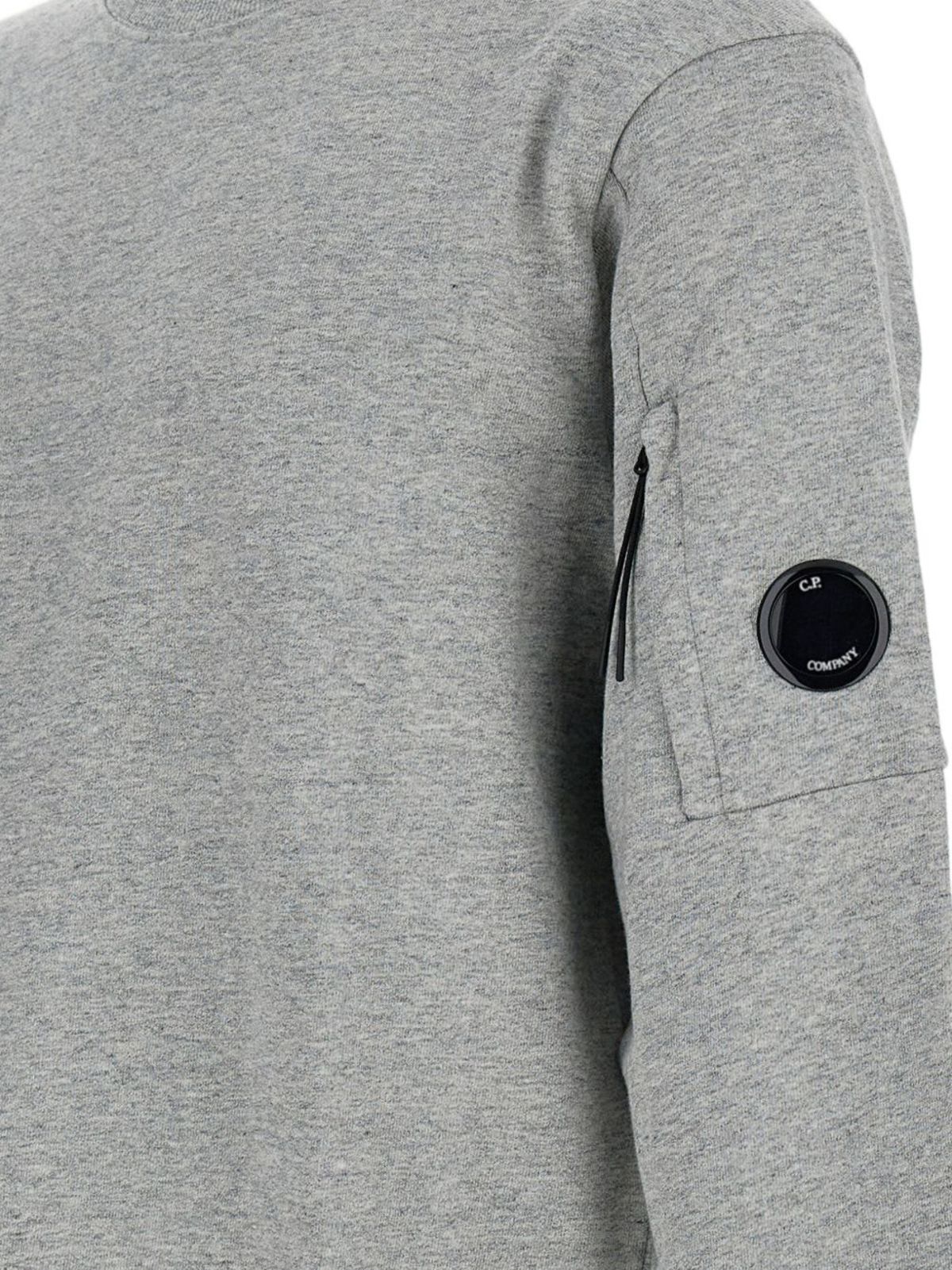 C.P. Company Cotton Crewneck Sweatshirt - Gray - Image 3 of 3
