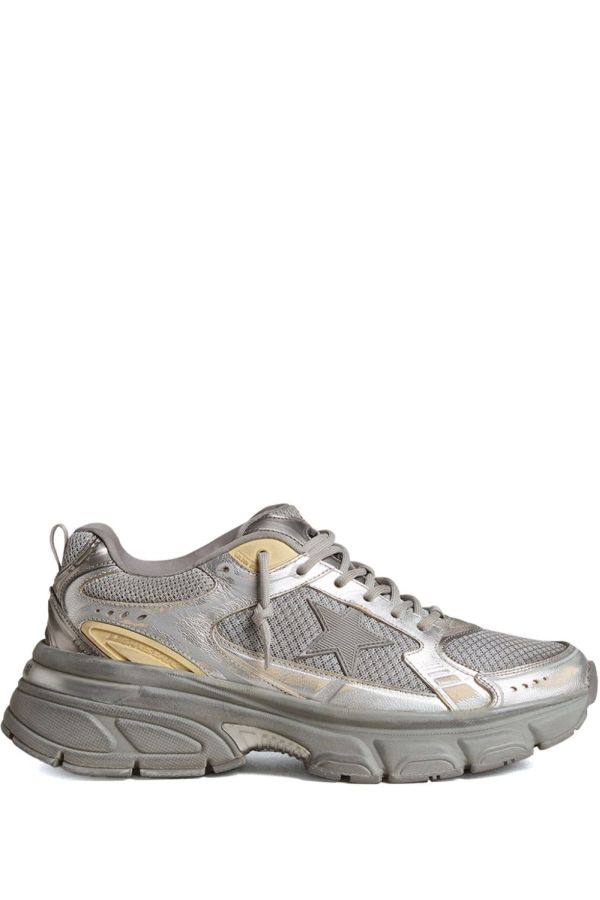 Golden Goose Lightstar Sneakers - Silver